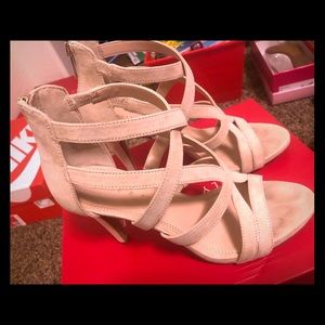 Size 6.5 Nude heels